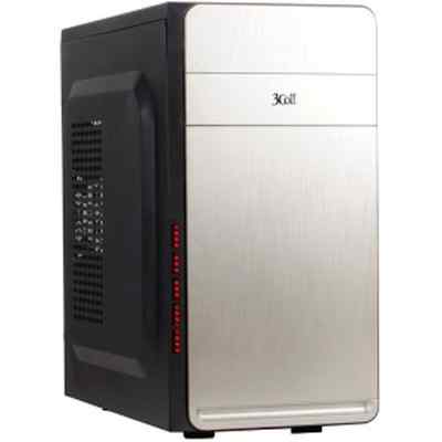 корпус 3Cott 3C-MATX-R830 Silver