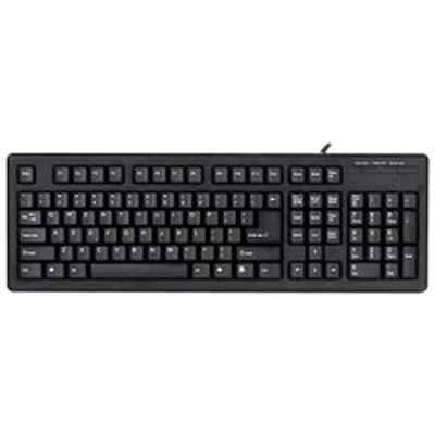 клавиатура 3Cott KB-110 Black PS-2