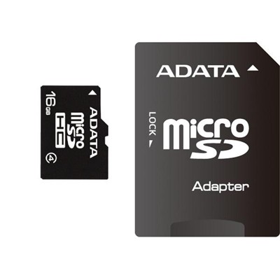 карта памяти A-Data 16GB AUSDH16GCL4-RA1