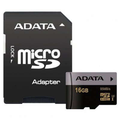 карта памяти A-Data 16GB AUSDH16GUI3CL10-RA1