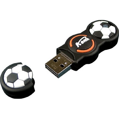флешка A-Data 2GB RB16 Football Disk Black