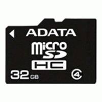 Карта памяти A-Data 32GB AUSDH32GCL4-RA1