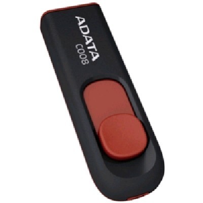 флешка A-Data 32GB C008 Black-Red