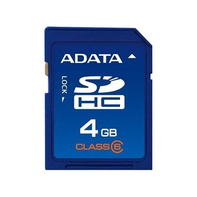 карта памяти A-Data 4GB ASDH4GCL6-R
