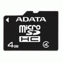 Карта памяти A-Data 4GB AUSDH4GCL4-R