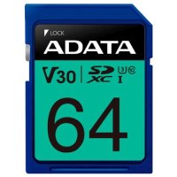 Карта памяти A-Data 64GB ASDX64GUI3V30S-R