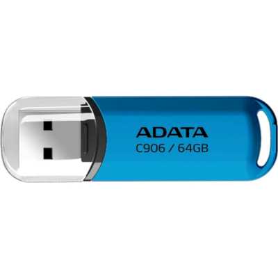 Флешка A-Data 64GB C906 Blue