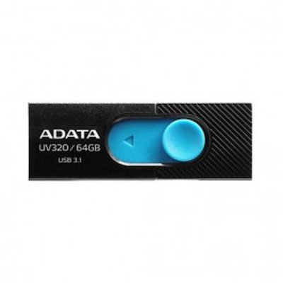 флешка A-Data 64GB UV320 Black-Blue