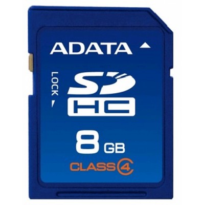 карта памяти A-Data 8GB ASDH8GCL4-R