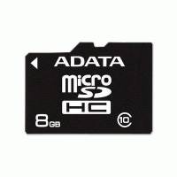Карта памяти A-Data 8GB AUSDH8GCL10-RA1
