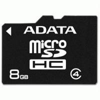 Карта памяти A-Data 8GB AUSDH8GCL4-R
