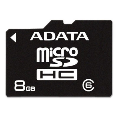 карта памяти A-Data 8GB AUSDH8GCL6-R