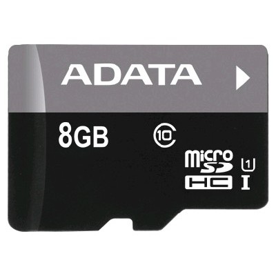 карта памяти A-Data 8GB AUSDH8GUICL10-R
