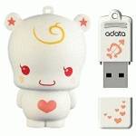 Флешка A-Data 8GB T809 White Angel
