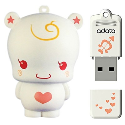 флешка A-Data 8GB T809 White Angel
