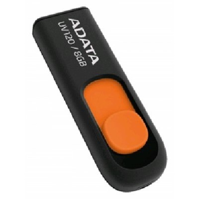 флешка A-Data 8GB UV120 Black-Orange