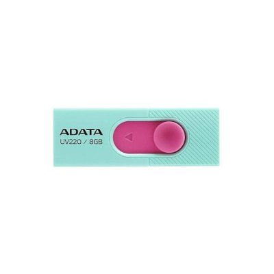 флешка A-Data 8GB UV220 Green-Pink