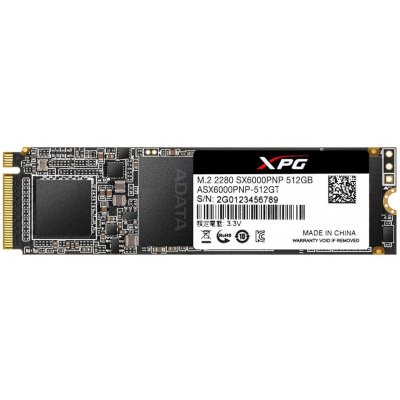 SSD диск A-Data XPG SX6000 Pro 512Gb ASX6000PNP-512GT-B