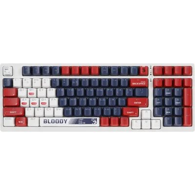 Клавиатура A4Tech Bloody S98 Sports Navy BLMS Red Plus