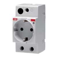 Розетка щитовая ABB 2CSM210000R0721