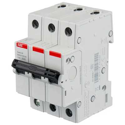 автоматический выключатель ABB Basic M 3P (C) 4.5kA 25 А 2CDS643041R0254