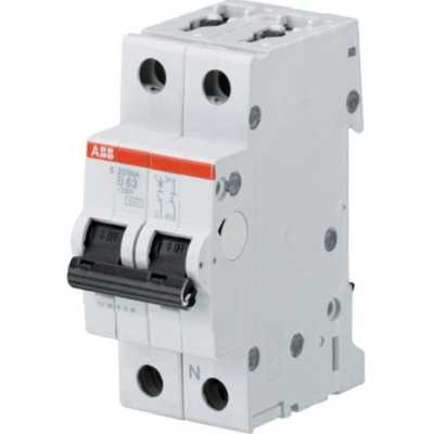 автоматический выключатель ABB S202 2P (C) 6кА 3 А 2CDS252001R0034