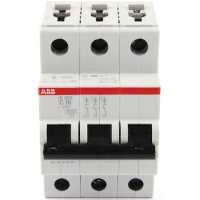 Автоматический выключатель ABB S203 3P (C) 6kA 16 А 2CDS253001R0164