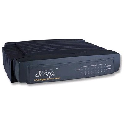 коммутатор Acorp SW8P-1000