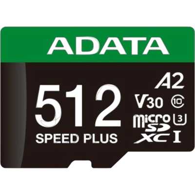 Карта памяти ADATA 512GB UD512GUI3V30A2SP-RA1