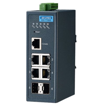 Коммутатор Advantech EKI-7706G-2F-AE