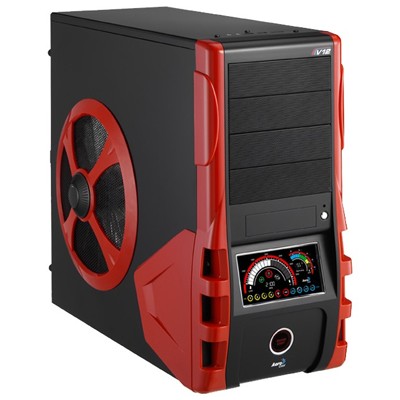 корпус AeroCool V12 Red