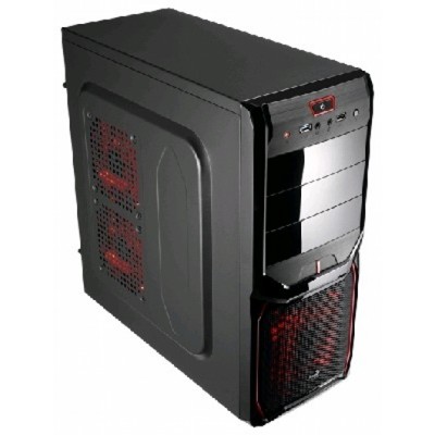 корпус AeroCool V3X Advance Devil Red Edition 57561