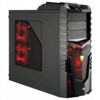 Корпус AeroCool X-Warrior Devil Red Edition Black