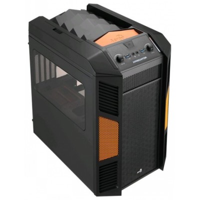 корпус AeroCool XPredator Cube Black/Orange