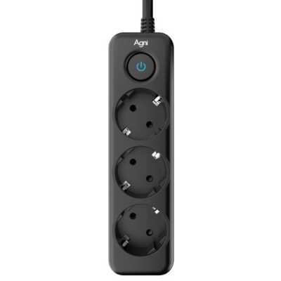 Сетевой фильтр AGNI TP-FD3E-2m-black