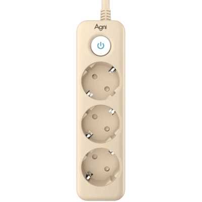 сетевой фильтр AGNI TP-FD3E-3m-ivory