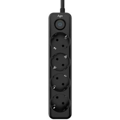 Сетевой фильтр AGNI TP-FD4E-2m-black