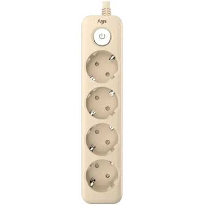 сетевой фильтр AGNI TP-FD4E-3m-ivory