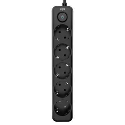 Сетевой фильтр AGNI TP-FD5E-2m-black