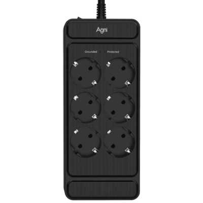сетевой фильтр AGNI TP-FS6E-2m-black