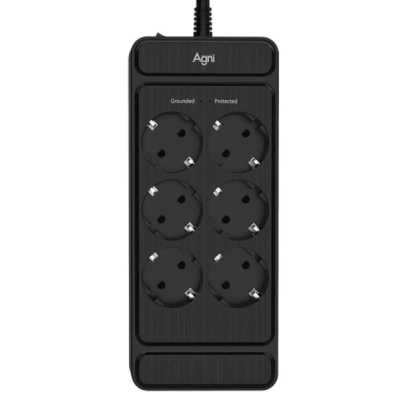 Сетевой фильтр AGNI TP-FS6E-3m-black