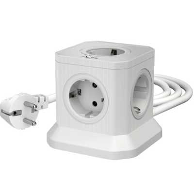 Сетевой фильтр AGNI TP-VE4U5E-2m-white
