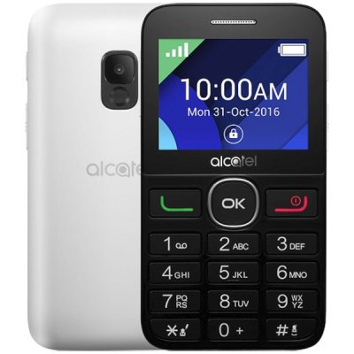 мобильный телефон Alcatel OT-2008G Black-Pure White
