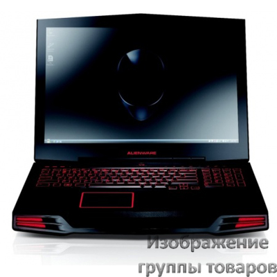 ноутбук Dell Alienware M17x 820QM/6/1000/Win 7 HP/Red NBGY4/Red