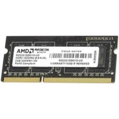 оперативная память AMD Radeon R3 Value R332G1339S1S-U