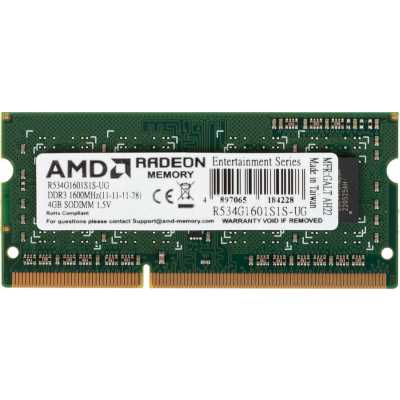 оперативная память AMD Radeon R5 Entertainment R534G1601S1S-UG