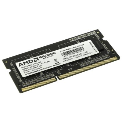 оперативная память AMD Radeon R5 Entertainment R532G1601S1SL-UO