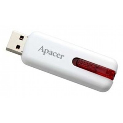 флешка Apacer 16GB AH326 White