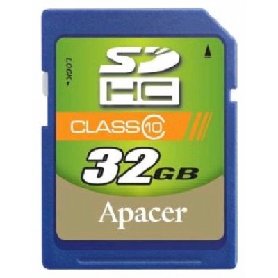 карта памяти Apacer 32GB AP32GSDHC10-R