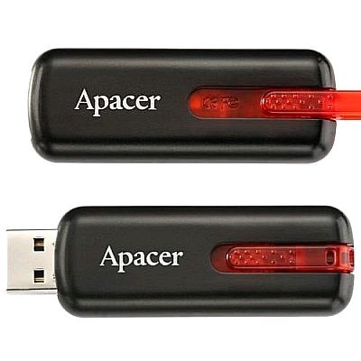 флешка Apacer 64GB AH326 Black